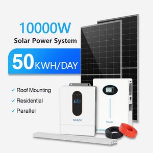 10kw Split Phase on/off Grid Complete Solar Kit Hybrid Solar Energy System