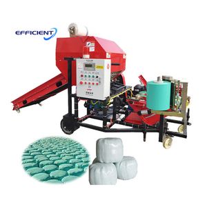 Silage Baling and Wrapping Machine 500 Kg Maize Silage Baler with CE