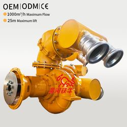 12-Inch Sewage Pump Head, Non-Clogging Sewage Pump Head, Engineering Construction Drainage Pump Head