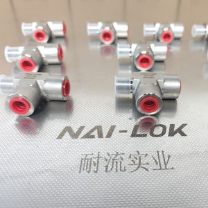 SS316 BSPT Stainless Steel Thread Pipe Fittings Female Tee Connector for Instrumentation
