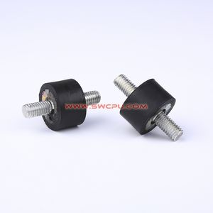 Custom Cylindrical NBR Nr Cr EPDM Rubber Metal Bonded Anti Vibration Mounts for Auto