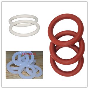 O Rings Manufacturer Silicone Mvq White Transparent Red Colored Rubber O Rings