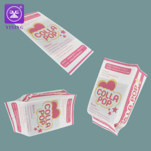 Logo Printing Custom Greaseproof Microwave Food Grade White Reusable Popcorn Packaging Paper Bag