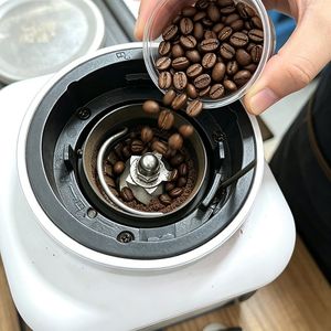 Premium Robust Commercial Manual Coffee Conical Grinder Burr for Drip Brewing