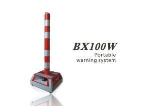 Portable Warning System with Warning Light for Vehicles