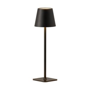 Hot Sale Dining Touch LED Hotel Bar Coffee Table Lamp Rechargeable Electroplated Decorative Desk Light Table Lamp