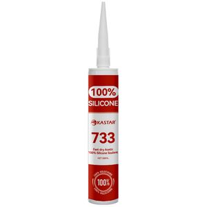 KaStar Adhesive 100% Glass Silicone Sealant