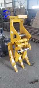 Mechanical Wood Clipper Excavator Attachment Machinery for Construction