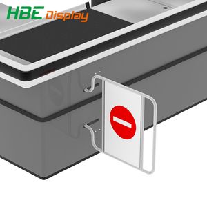 Counter Flap Barrier Turnstile Speed Automatic Supermarket Entry Gate